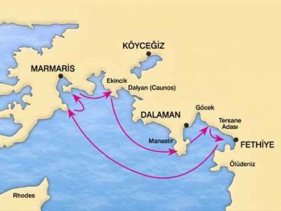 Marmaris - Fethiye Mavi Tur